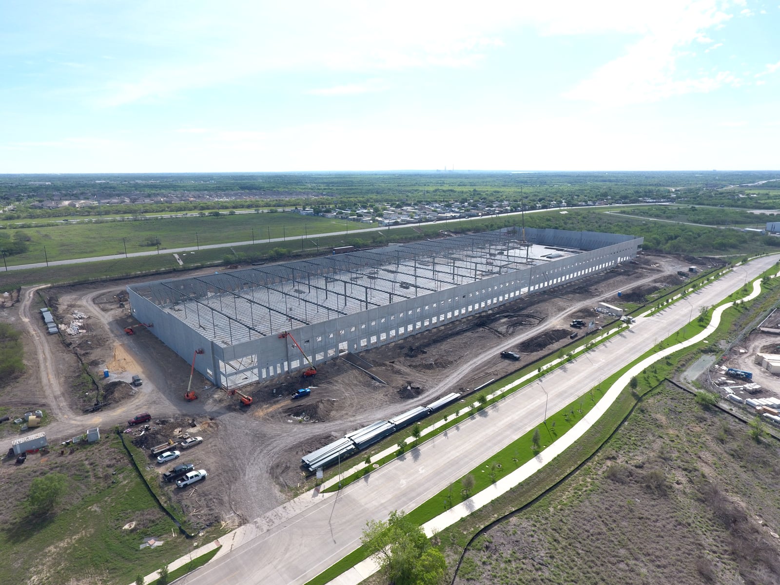 Brooks 350K Industrial Park completed project photo