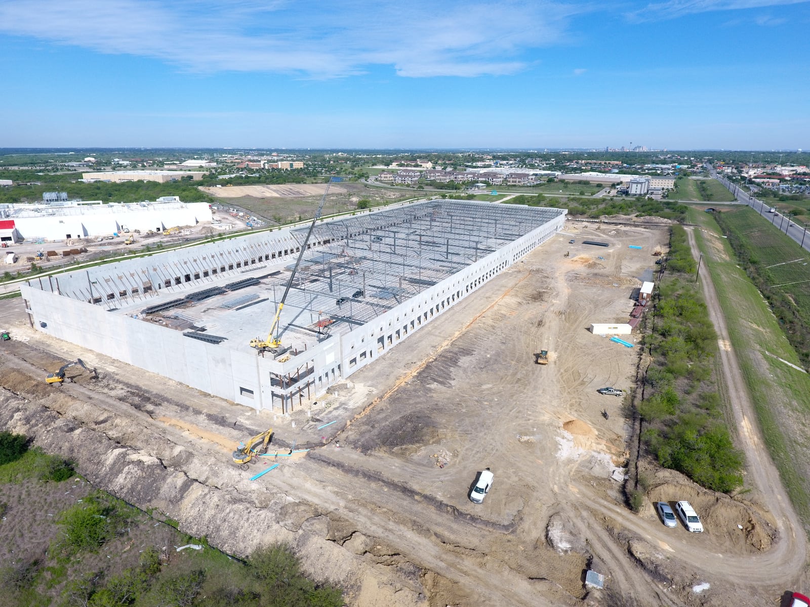 Brooks 350K Industrial Park completed project photo