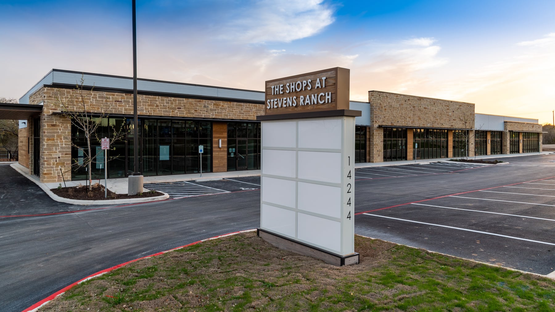 Potranco Road Retail completed project photo