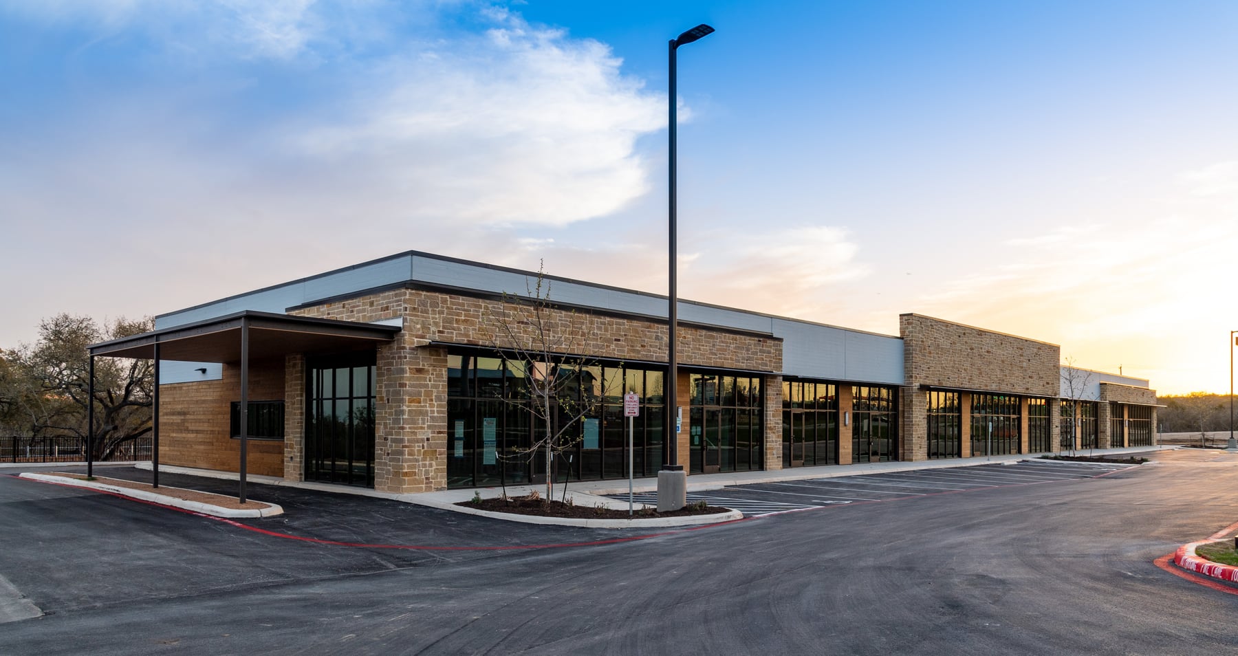 Potranco Road Retail completed project photo