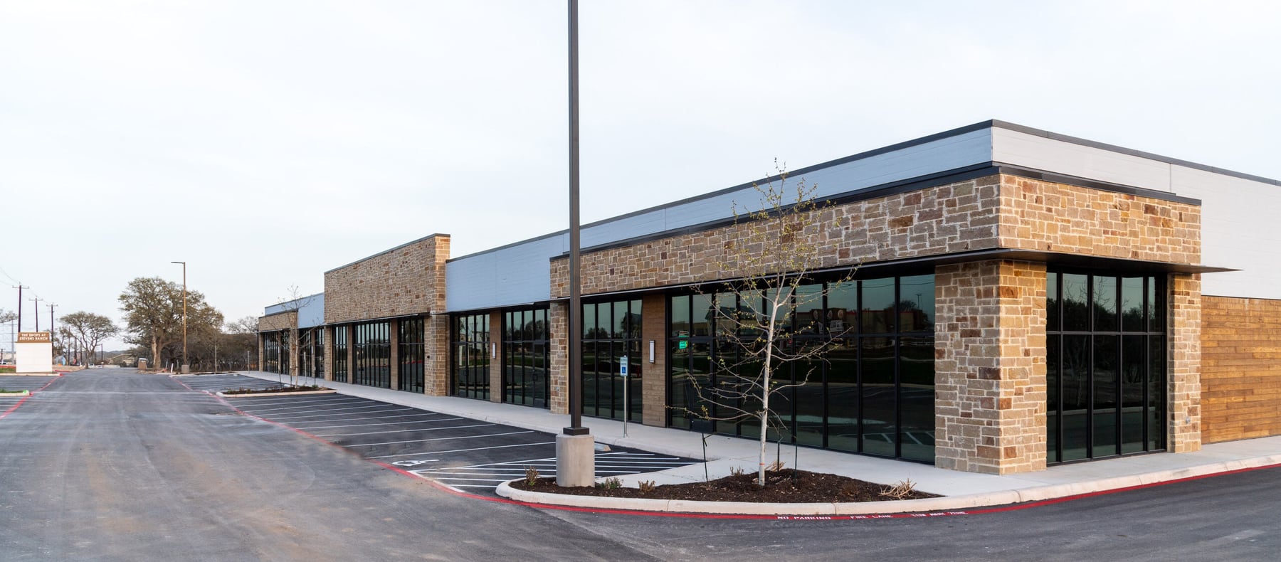 Potranco Road Retail completed project photo