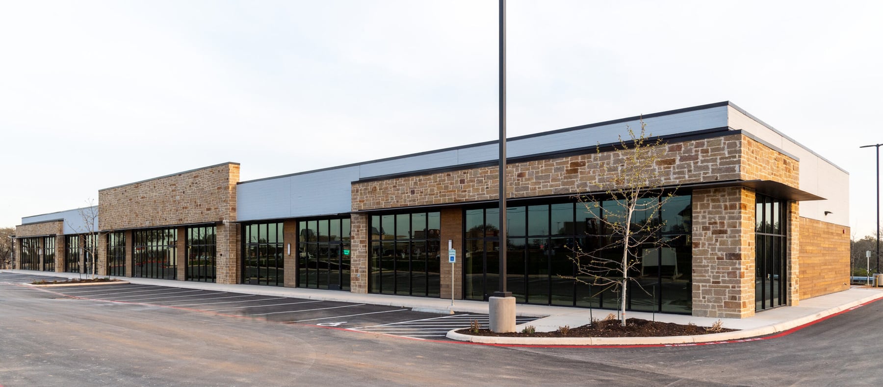 Potranco Road Retail completed project photo