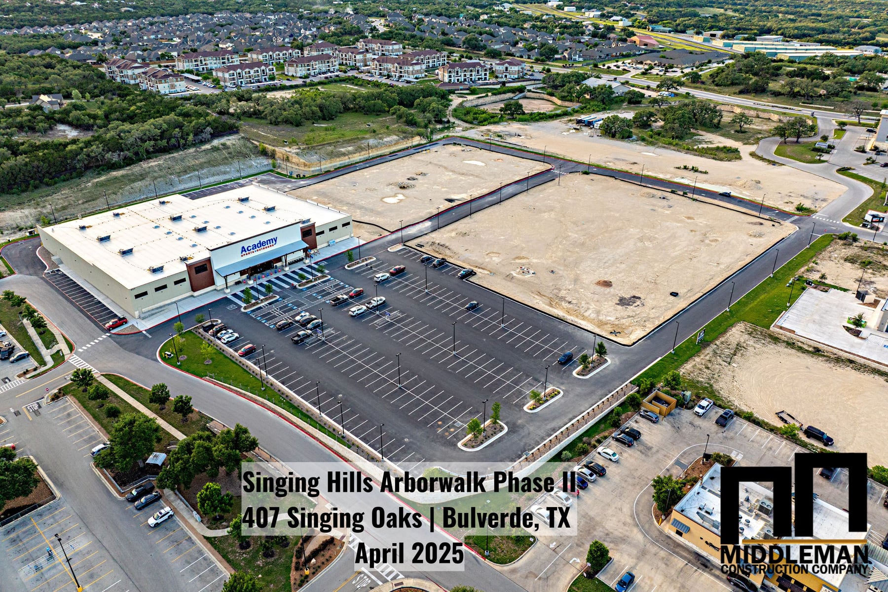 Singing Hills Commercial Center completed project photo