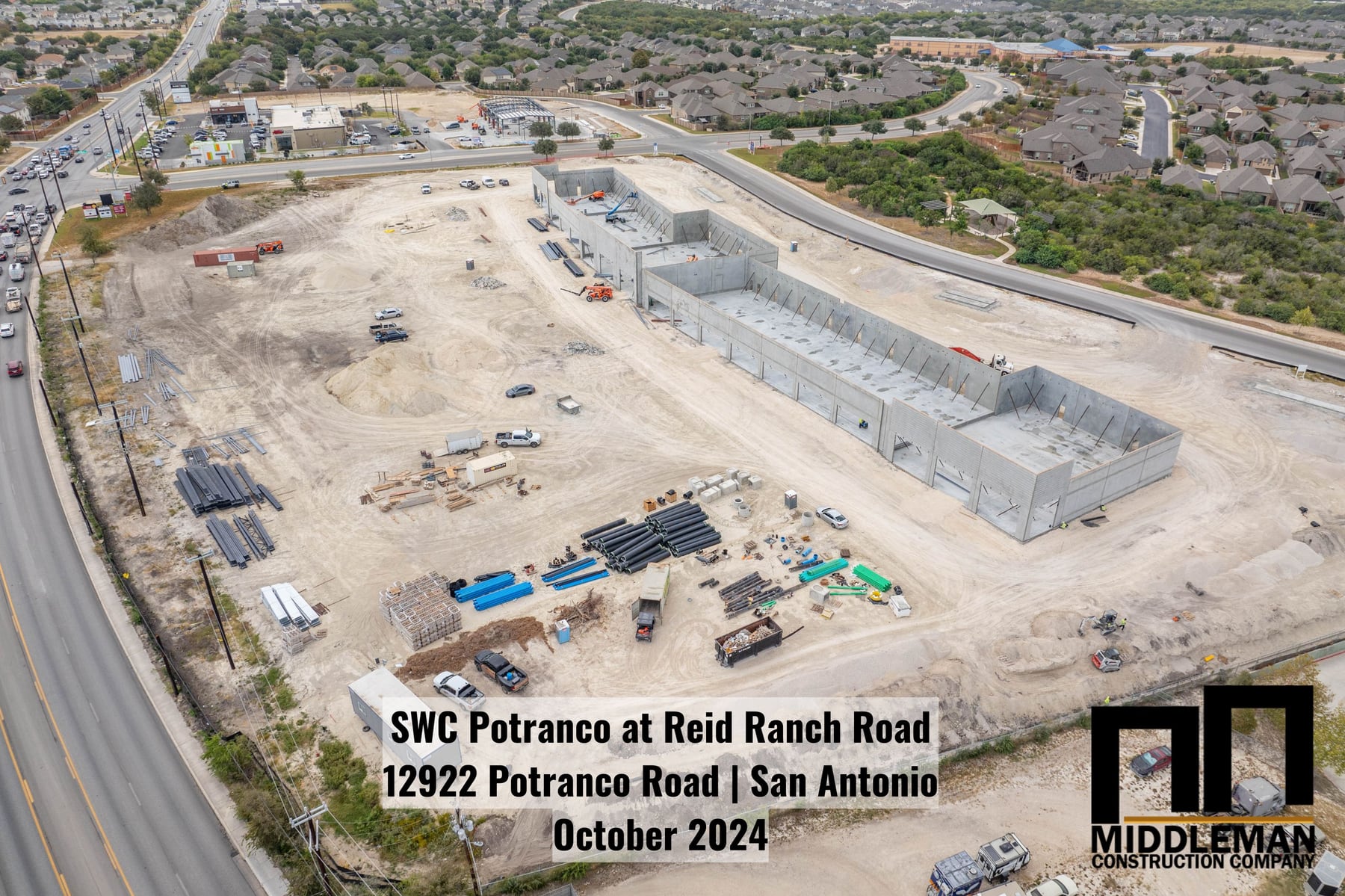 SWC Potranco at Reid Ranch completed project photo